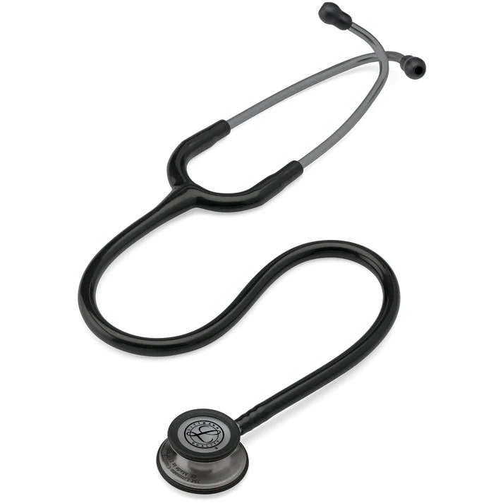 أنبوب أسود بلمسة نهائية دخانية كلاسيكية III من Littmann رقم 5811