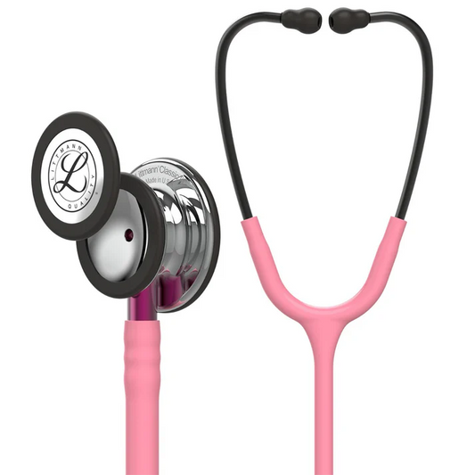LITTMANN CLASSIC III 5962 Mirror chestpiece, pink tubing, stem, matte headset