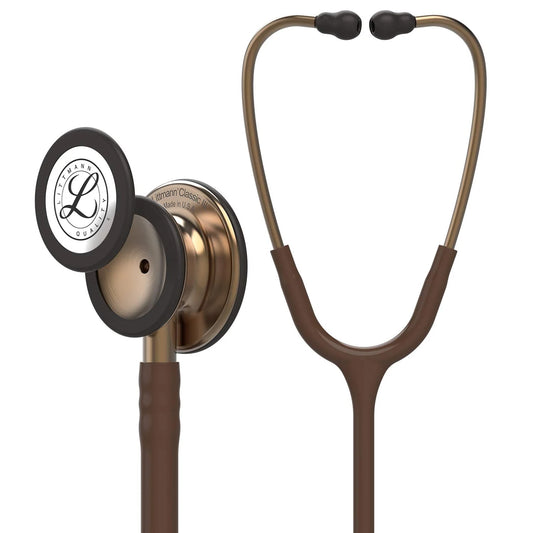 سماعة الطبيب Littmann Classic III باللون النحاسي والشوكولاتة 5809 